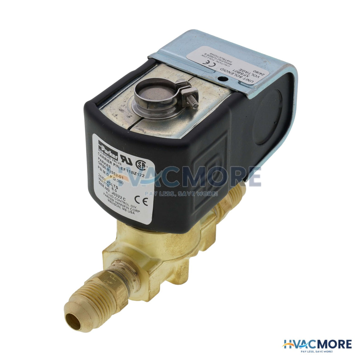 Carrier 3/8" Solenoid Valve (24V) EF11BZ122