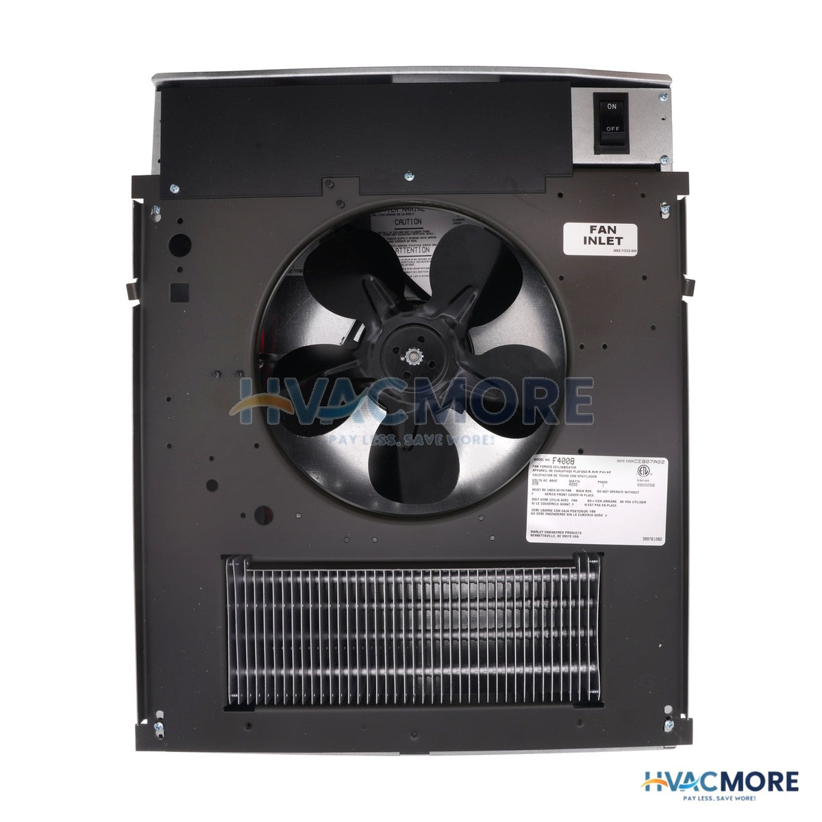 Qmark EFF Series - Ceiling Heater (4000/2000 Watts, 208 Volt) EFF4008