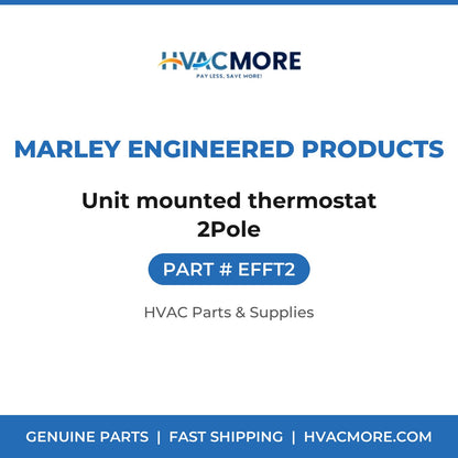 Marley Engineered Products Unit mounted thermostat 2Pole EFFT2