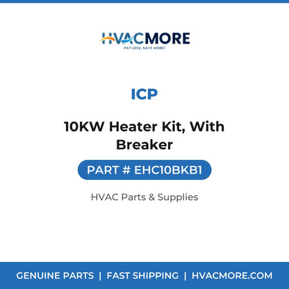 ICP 10KW Heater Kit, With Breaker EHC10BKB1