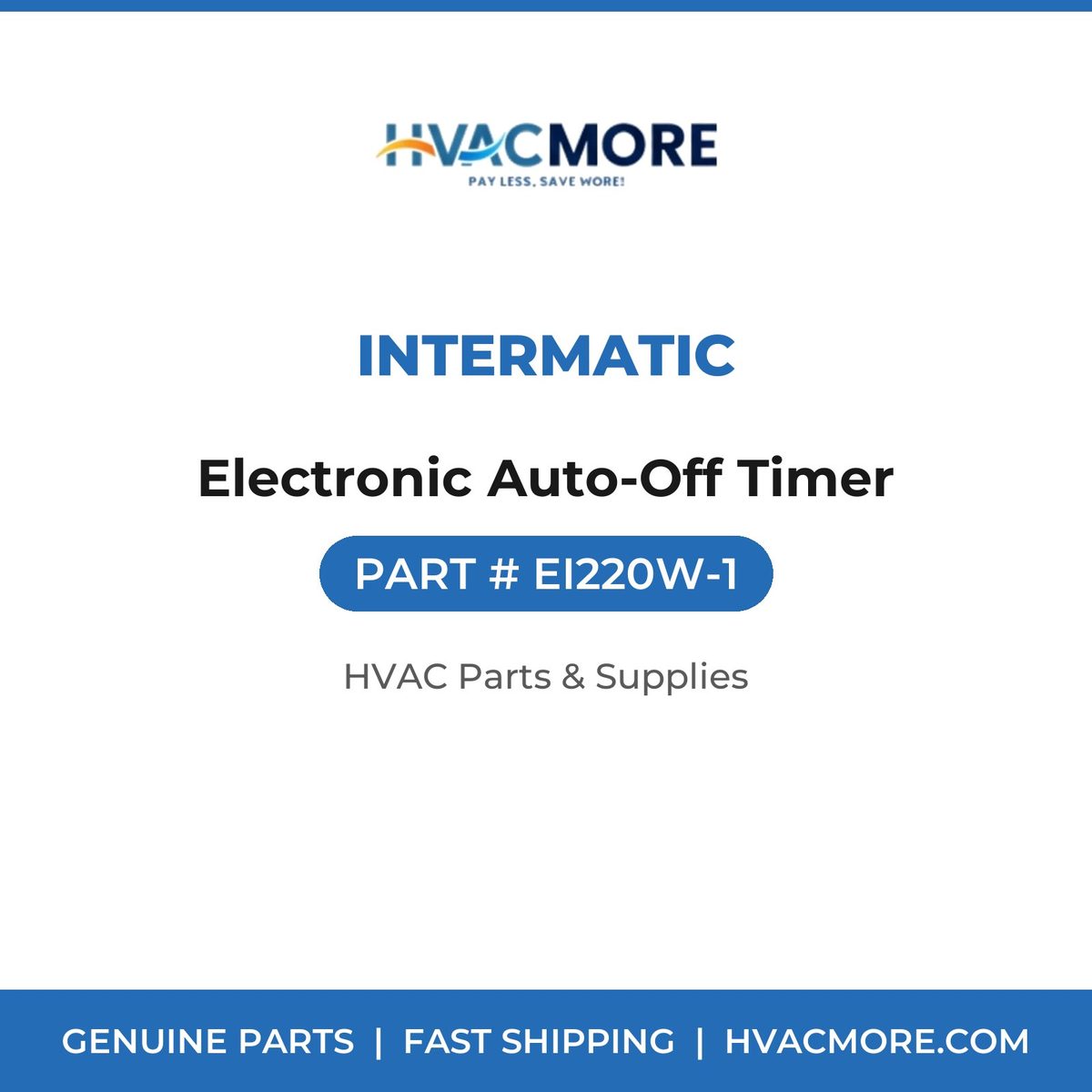 Intermatic Electronic Auto-Off Timer EI220W-1