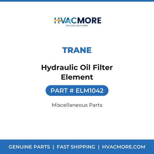 Trane Hydraulic Oil Filter Element ELM1042