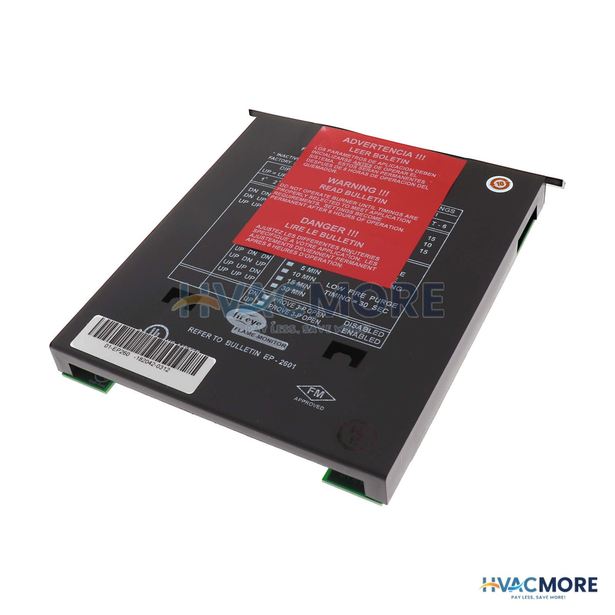 Fireye 10 & 15 Sec. TFI Recycle, 30 Sec. Purge EP Programmer Module EP260