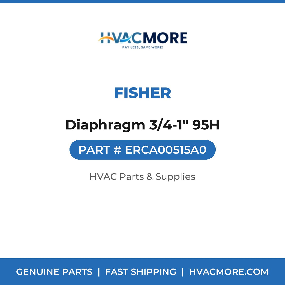 Fisher Diaphragm 3/4-1" 95H ERCA00515A0