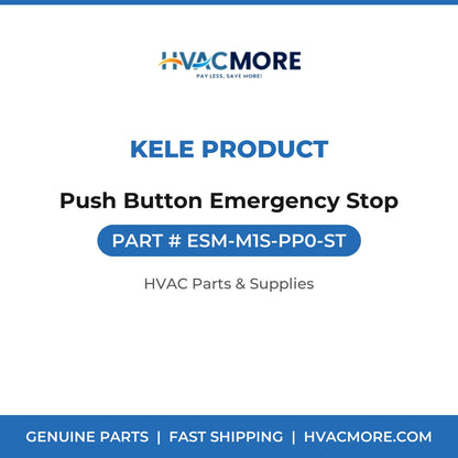 Kele Product Push Button Emergency Stop ESM-M1S-PP0-ST