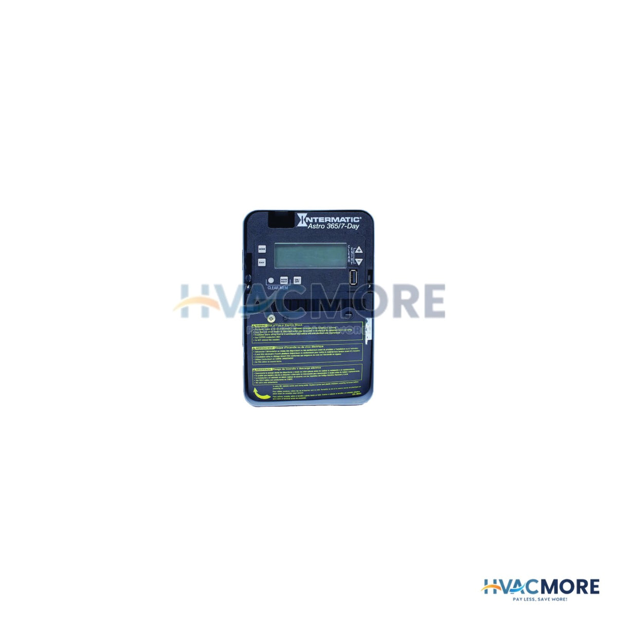 Intermatic ET2000 Series One-Circuit 7-DAY Electronic Time Switch, SPST (120-277 VAC) ET2705C