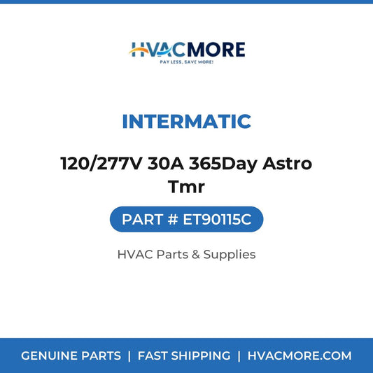Intermatic 120/277V 30A 365Day Astro Tmr ET90115C