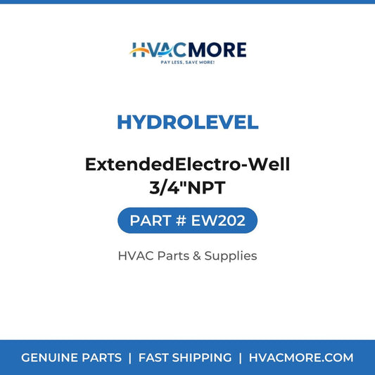 Hydrolevel ExtendedElectro-Well 3/4"NPT EW202
