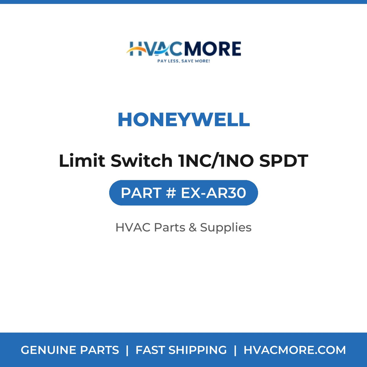 Honeywell Limit Switch 1NC/1NO SPDT EX-AR30