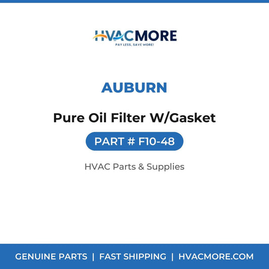 Auburn Pure Oil Filter W/Gasket F10-48