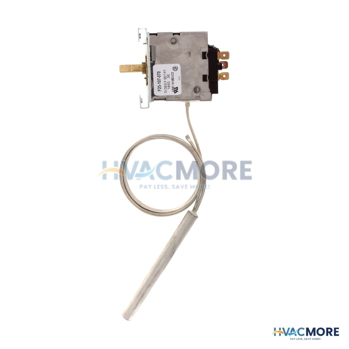 Ranco Defrost Termination/Fan Delay Control W/ 60" Capillary F25-107