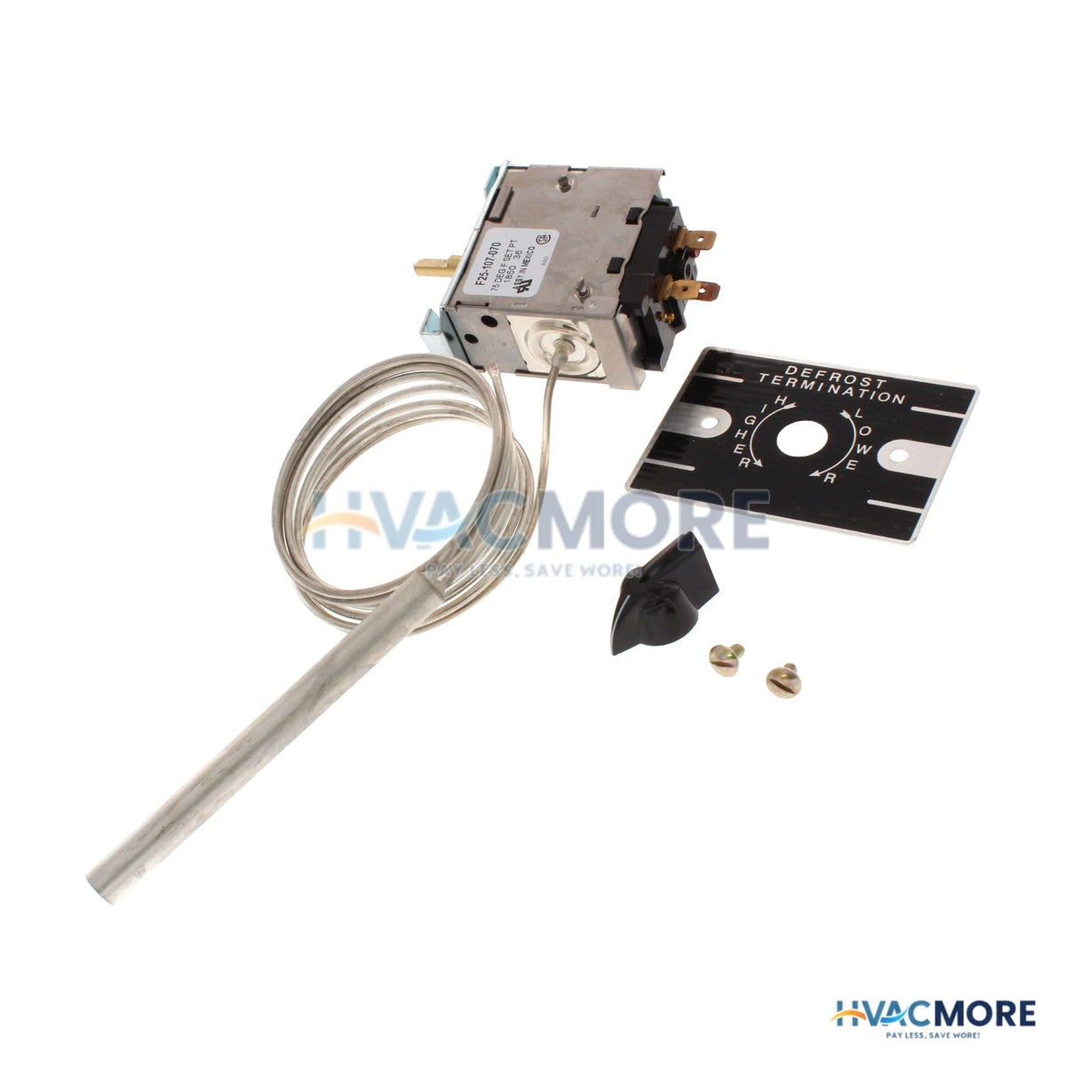 Ranco Defrost Termination/Fan Delay Control W/ 60" Capillary F25-107
