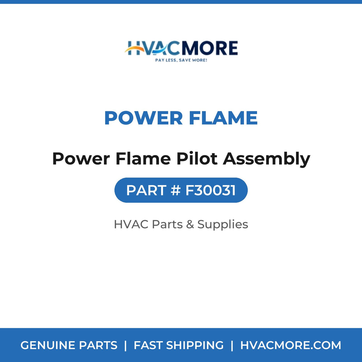 Power Flame Power Flame Pilot Assembly F30031