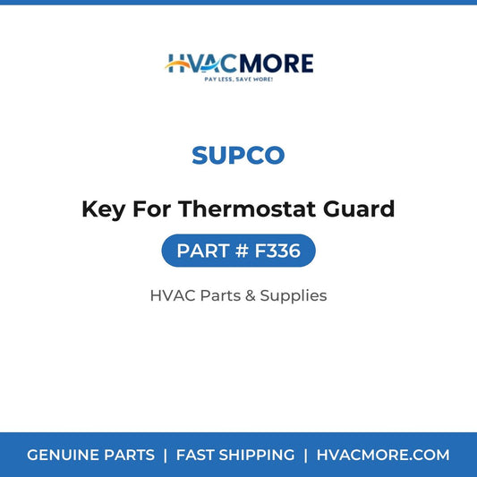 Supco Key For Thermostat Guard F336