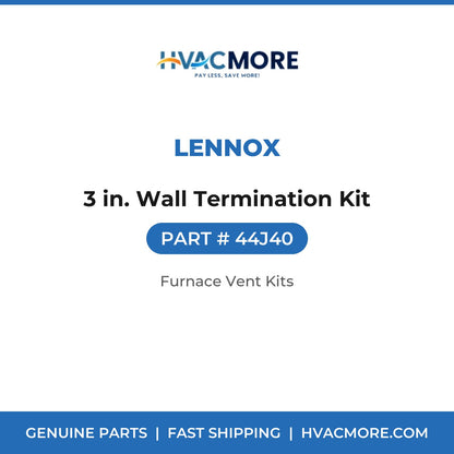 Lennox 44J40 3 in. Wall Termination Kit - HVAC MORE