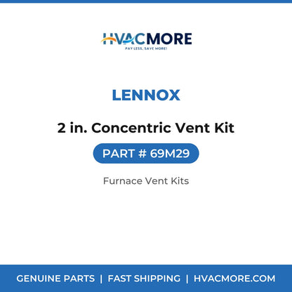 Lennox 69M29 2 in. Concentric Vent Kit - HVAC MORE