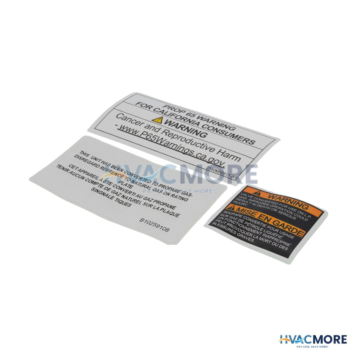 Goodman LPT-03 NG to LP Conversion Kit - HVAC MORE