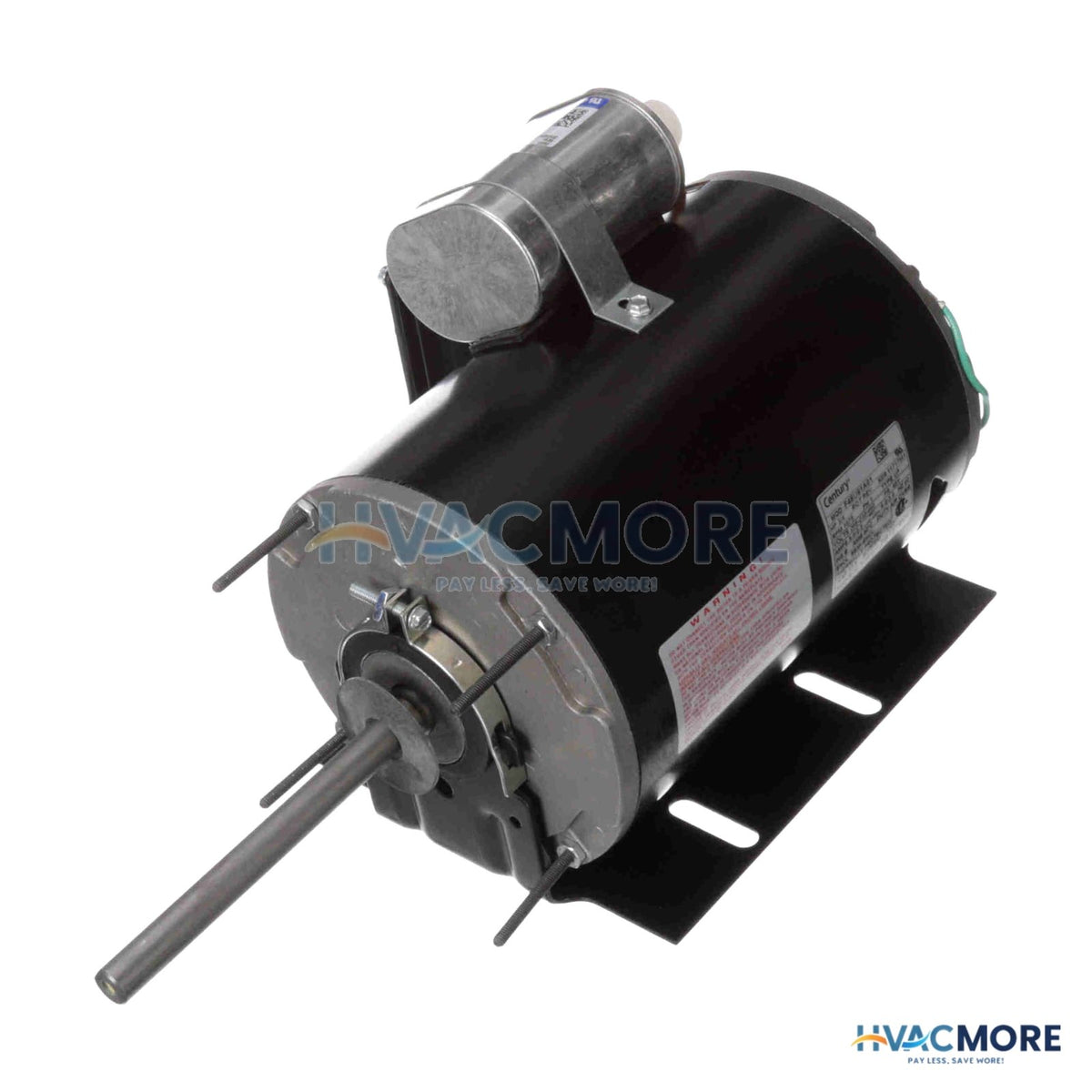 Century 6-1/2" Outdoor Condenser Fan Motor (208-230/460V, 1075 RPM, 3/4 HP) FB1076V1