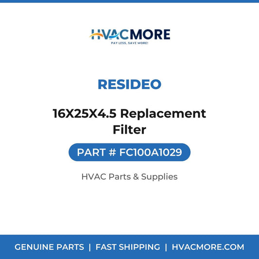 Resideo 16X25X4.5 Replacement Filter FC100A1029