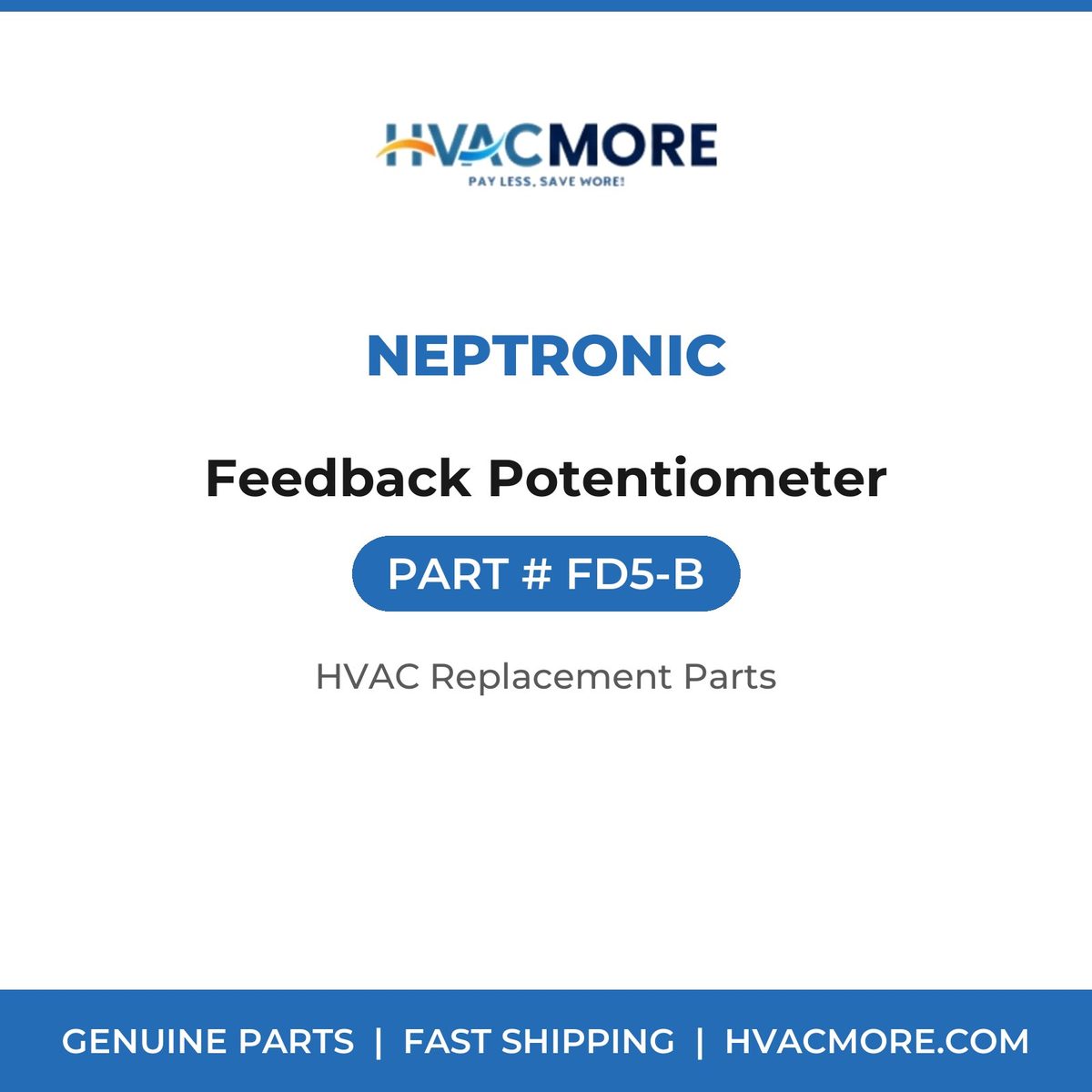 Neptronic Feedback Potentiometer FD5-B