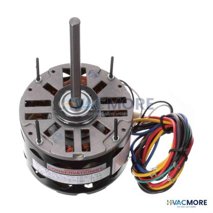 Century 5-5/8" 3-SPEED High Efficiency Blower Motor (115V, 1075 RPM, 1/6 HP) FDL1016