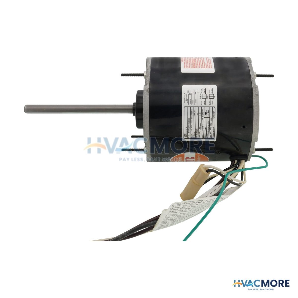 Century 5-5/8" 1-SPD Outdoor Ball Bearing PSC Motor (4.0A, 1075 RPM, 1/2 HP) FE1056SF
