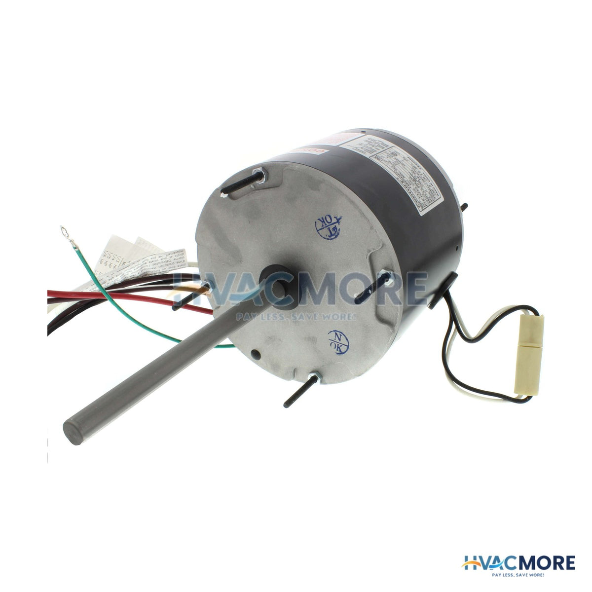 Century 5-5/8" Rheem/Ruud OEM Motor (208-230V, 1075 RPM, 1/3, 1/5 HP) FE6000F