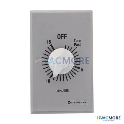 Intermatic FF Series Commercial Auto-Off Timer, SPST (15 Minutes) FF15MC