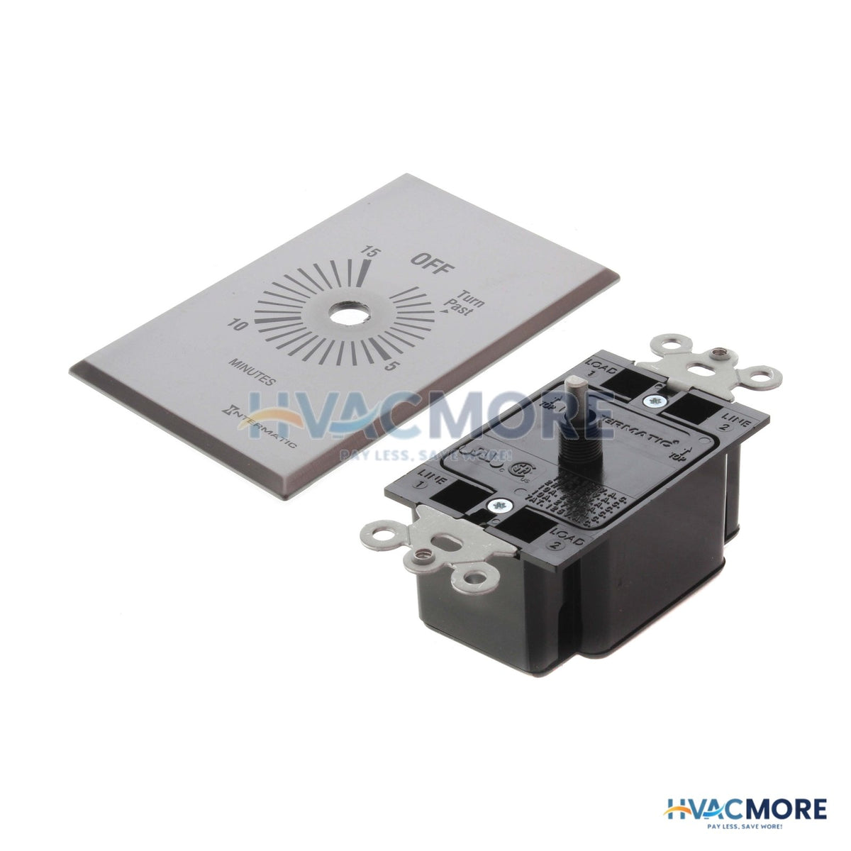 Intermatic FF Series Commercial Auto-Off Timer, SPST (15 Minutes) FF15MC