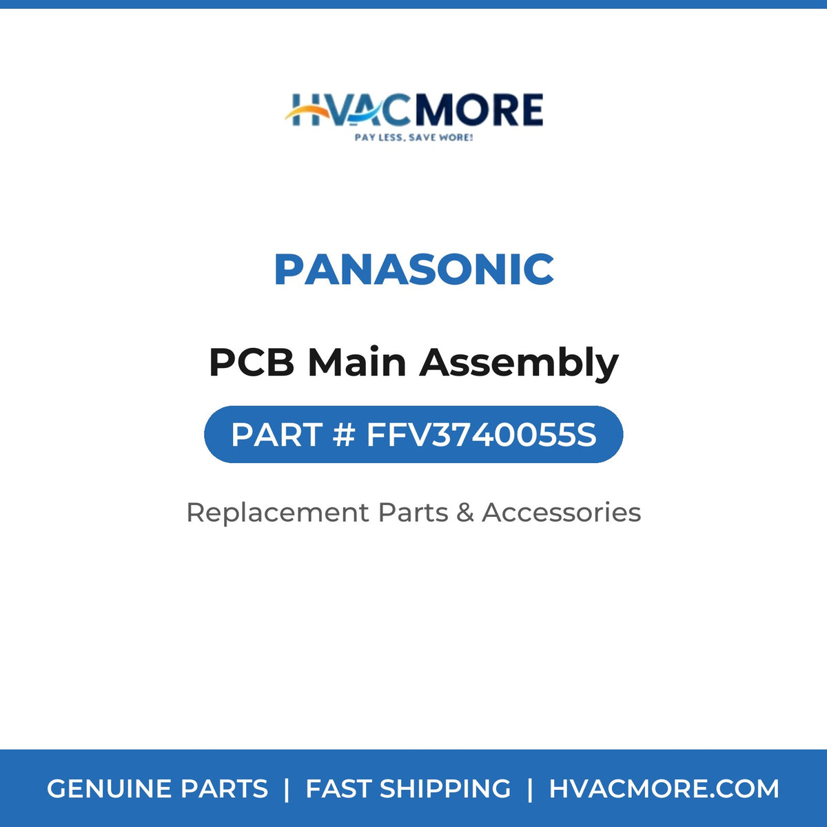Panasonic PCB Main Assembly FFV3740055S