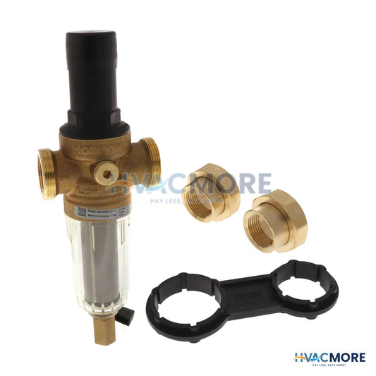 Resideo Braukmann 1" Threaded FK06 PRV W/ Sediment Filter Combination (Lead Free) FK06-102-DUT-LF