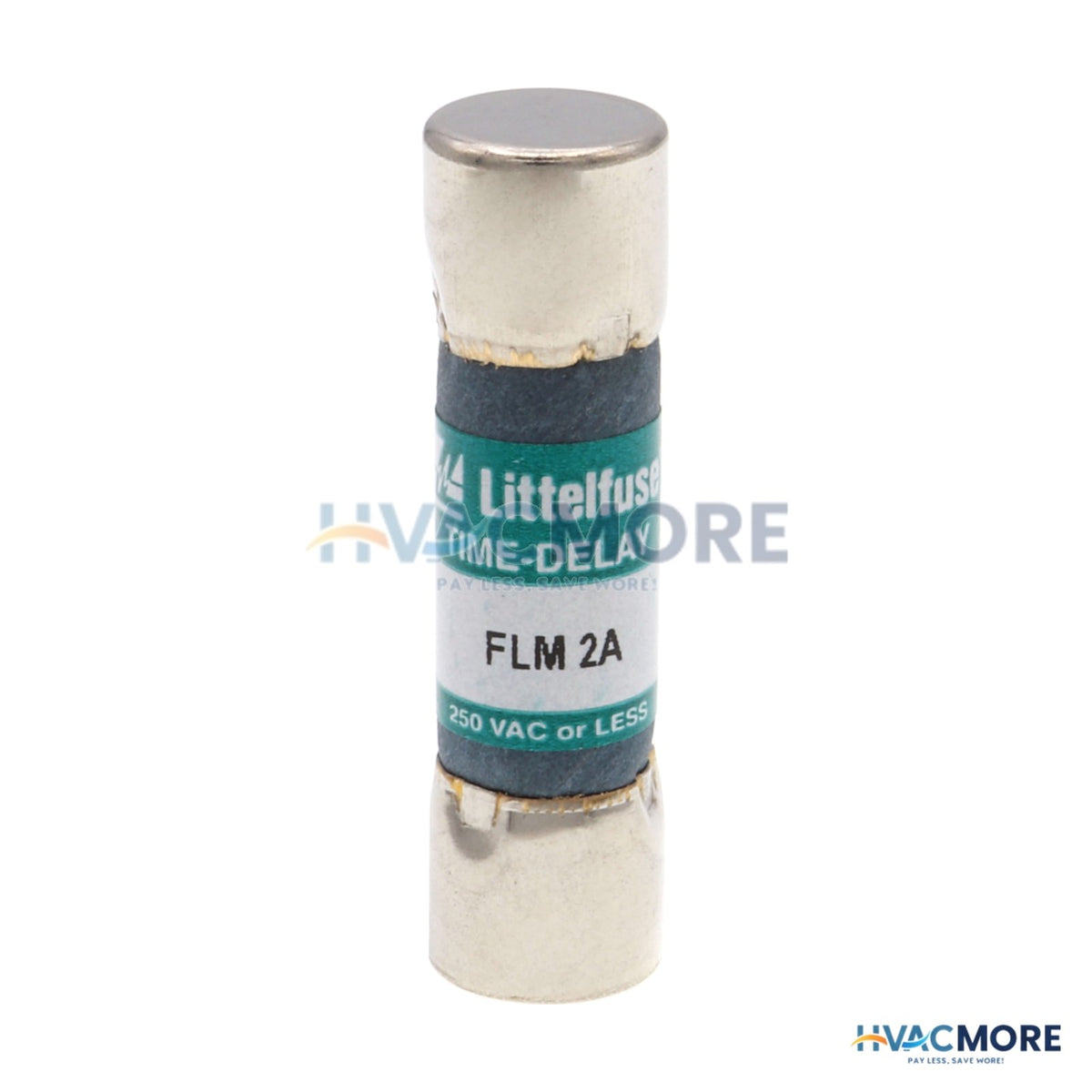 Littelfuse 2 Amp Slo-Blo Time-Delay, Midget Class Fuse (250V) FLM002