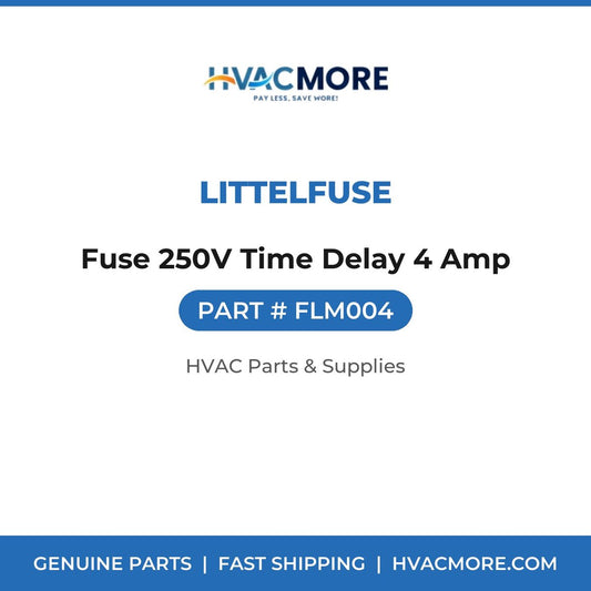 Littelfuse Fuse 250V Time Delay 4 Amp FLM004