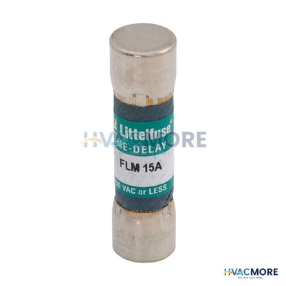 Littelfuse 15 Amp Slo-Blo Time-Delay, Midget Class Fuse (250V) FLM015