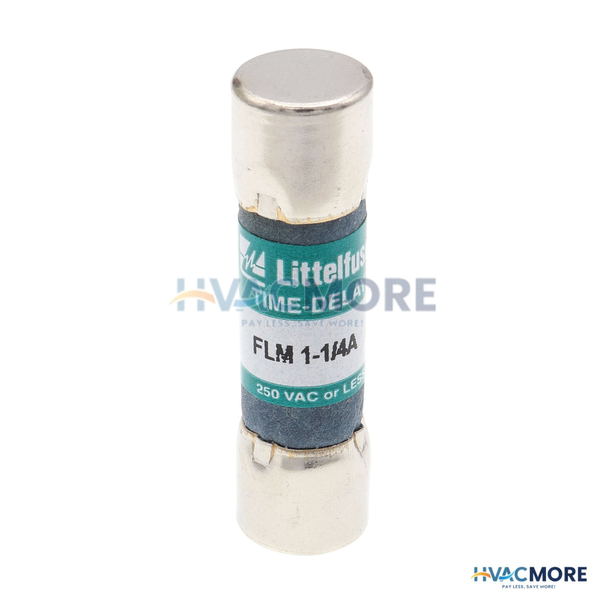 Littelfuse 1.25 Amp Slo-Blo Time-Delay, Midget Class Fuse (250V) FLM1.25