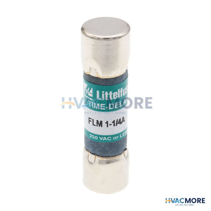 Littelfuse 1.25 Amp Slo-Blo Time-Delay, Midget Class Fuse (250V) FLM1.25