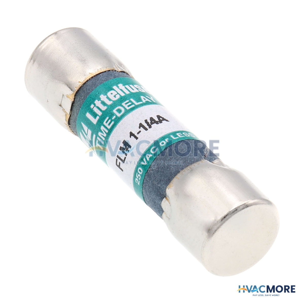 Littelfuse 1.25 Amp Slo-Blo Time-Delay, Midget Class Fuse (250V) FLM1.25