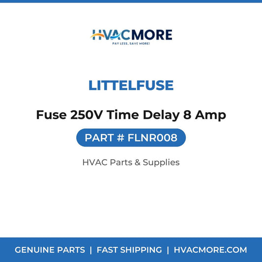 Littelfuse Fuse 250V Time Delay 8 Amp FLNR008
