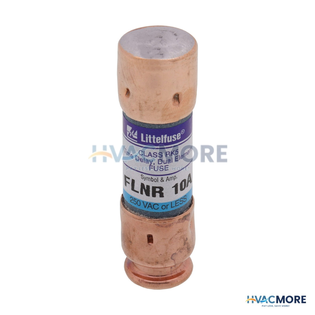 Littelfuse 10 Amp Dual Element Time-Delay, Class RK5 Fuse (250V) FLNR010