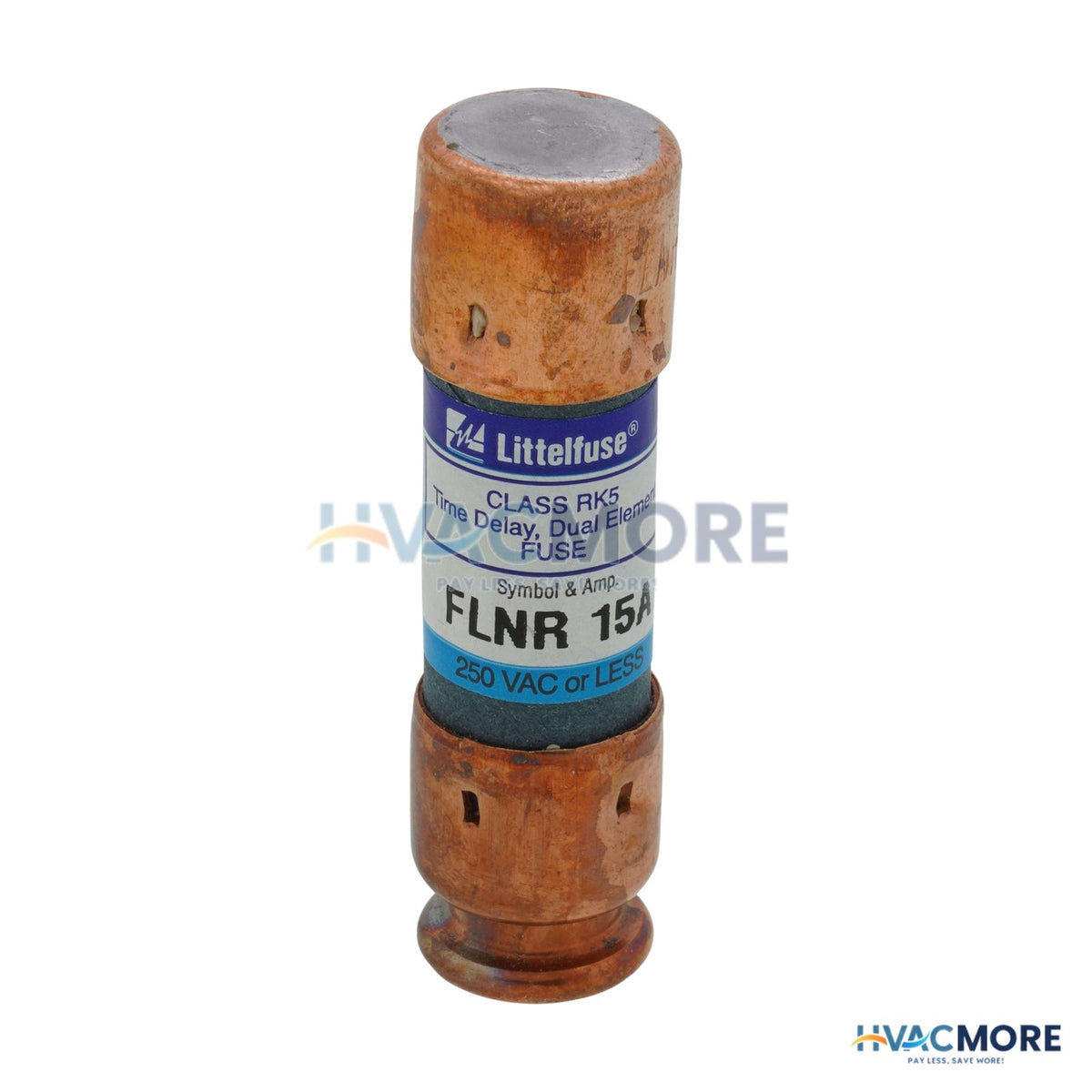 Littelfuse 15 Amp Dual Element Time-Delay, Class RK5 Fuse (250V) FLNR015