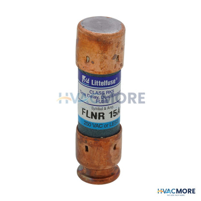Littelfuse 15 Amp Dual Element Time-Delay, Class RK5 Fuse (250V) FLNR015