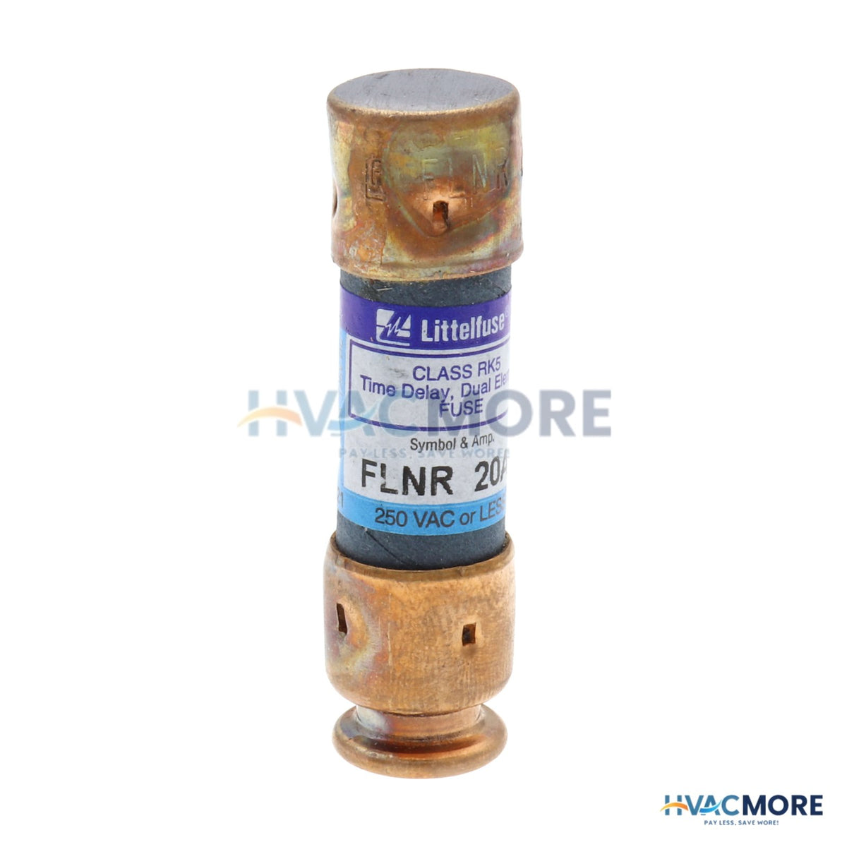 Littelfuse 20 Amp Dual Element Time-Delay, Class RK5 Fuse (250V) FLNR020