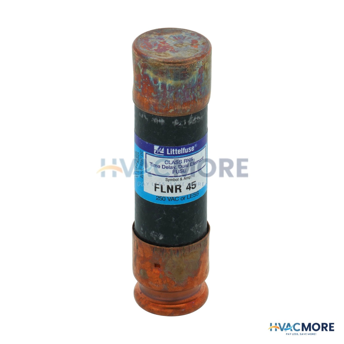 Littelfuse 45 Amp Dual Element Time-Delay, Class RK5 Fuse (250V) FLNR045