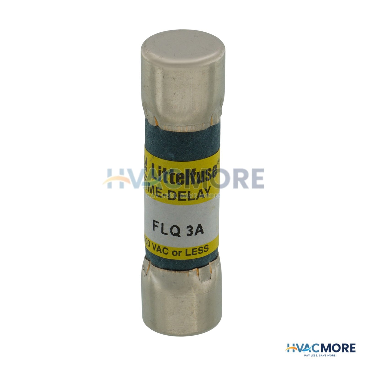 Littelfuse 3 Amp Slo-Blo Time-Delay, Midget Class Fuse (500V) FLQ003