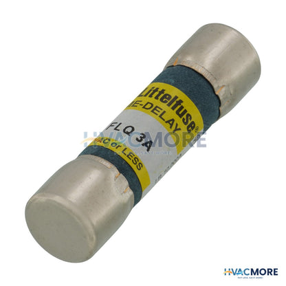 Littelfuse 3 Amp Slo-Blo Time-Delay, Midget Class Fuse (500V) FLQ003