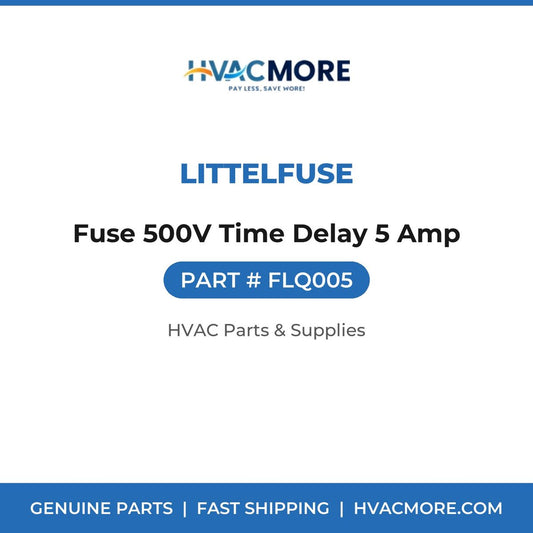 Littelfuse Fuse 500V Time Delay 5 Amp FLQ005