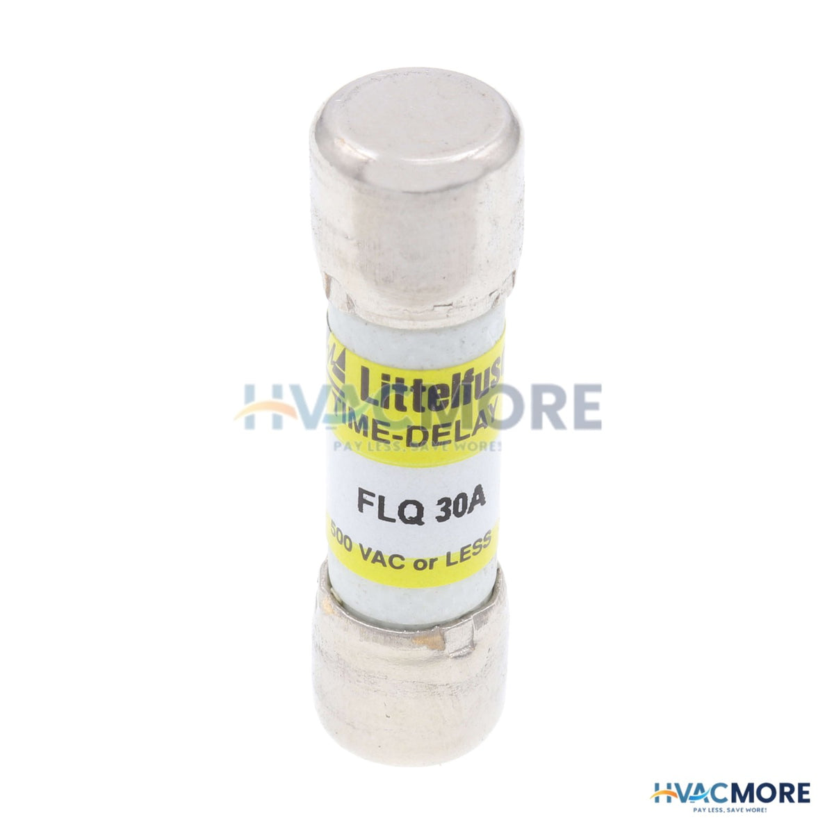 Littelfuse 30 Amp Slo-Blo Time-Delay, Midget Class Fuse (500V) FLQ030
