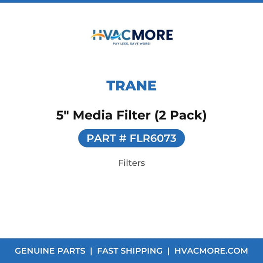 Trane 5" Media Filter (2 Pack) FLR6073