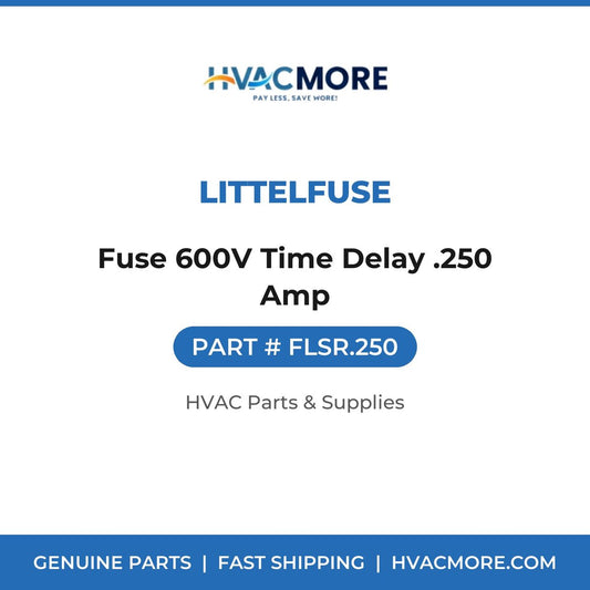 Littelfuse Fuse 600V Time Delay .250 Amp FLSR.250