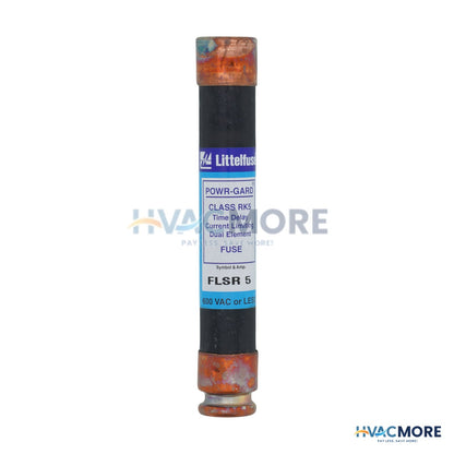 Littelfuse 5 Amp Dual-Element Time-Delay, Class RK5 Power Fuse (600V) FLSR005